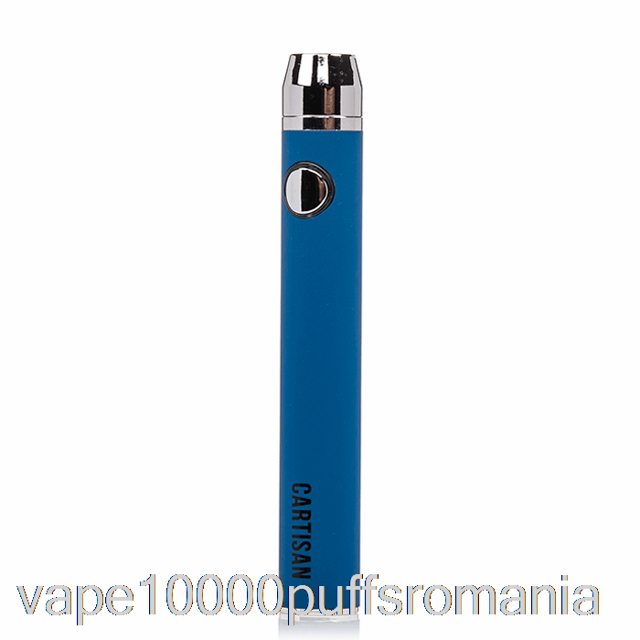 Vape Romania Buton Cartisan Vv 650 510 Baterie Albastru